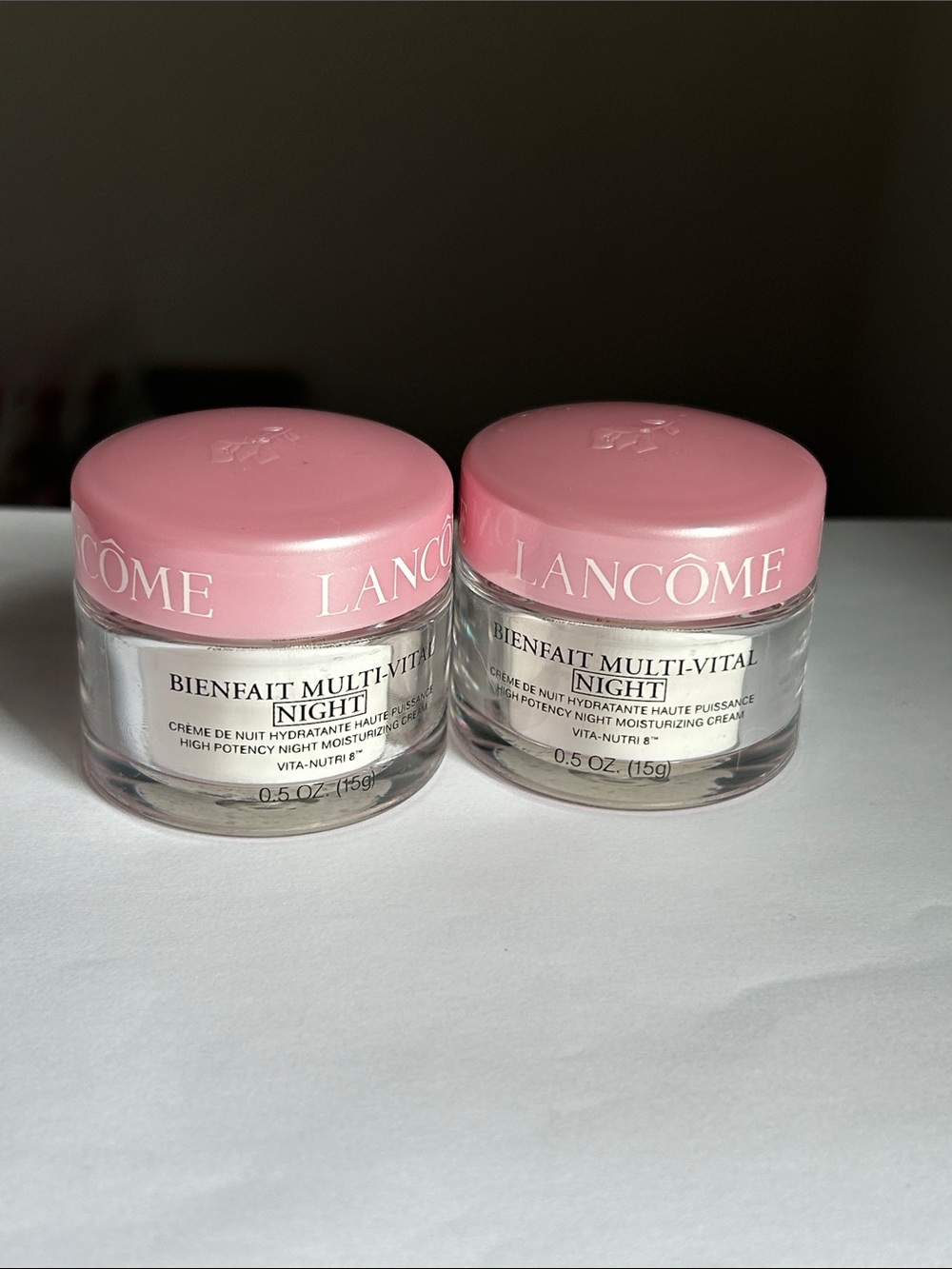 15mlx2 Lancôme bienfalt multi-vital night cream